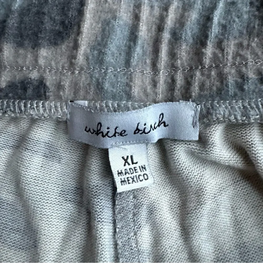 White Birch Gray Camouflage Pants